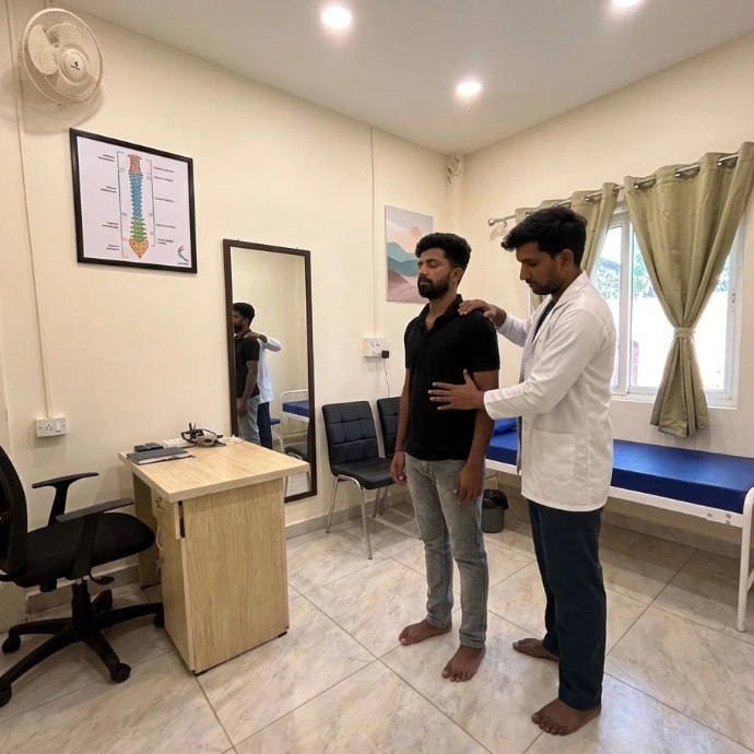 posture correction physiotherapy session